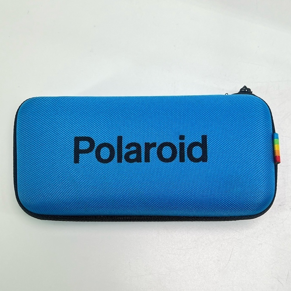 Polaroid Blue Eyewear Hard Clamshell Zippered Sunglasses or Eyeglasses Case
